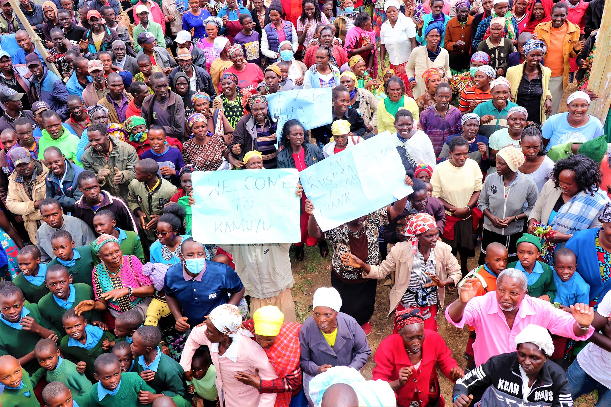 Kesses MP Dr. Swarup Mishra  receives Heroic Reception  in Ndungulu, Kamuyu, and Chuiyat As He Promised Goodies to His Electorates