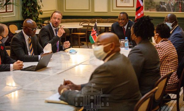 President Kenyatta Briefed On Progress Of Kenya-UK Health Alliance